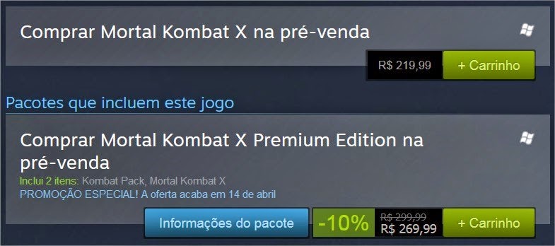 Mortal Kombat X Steam