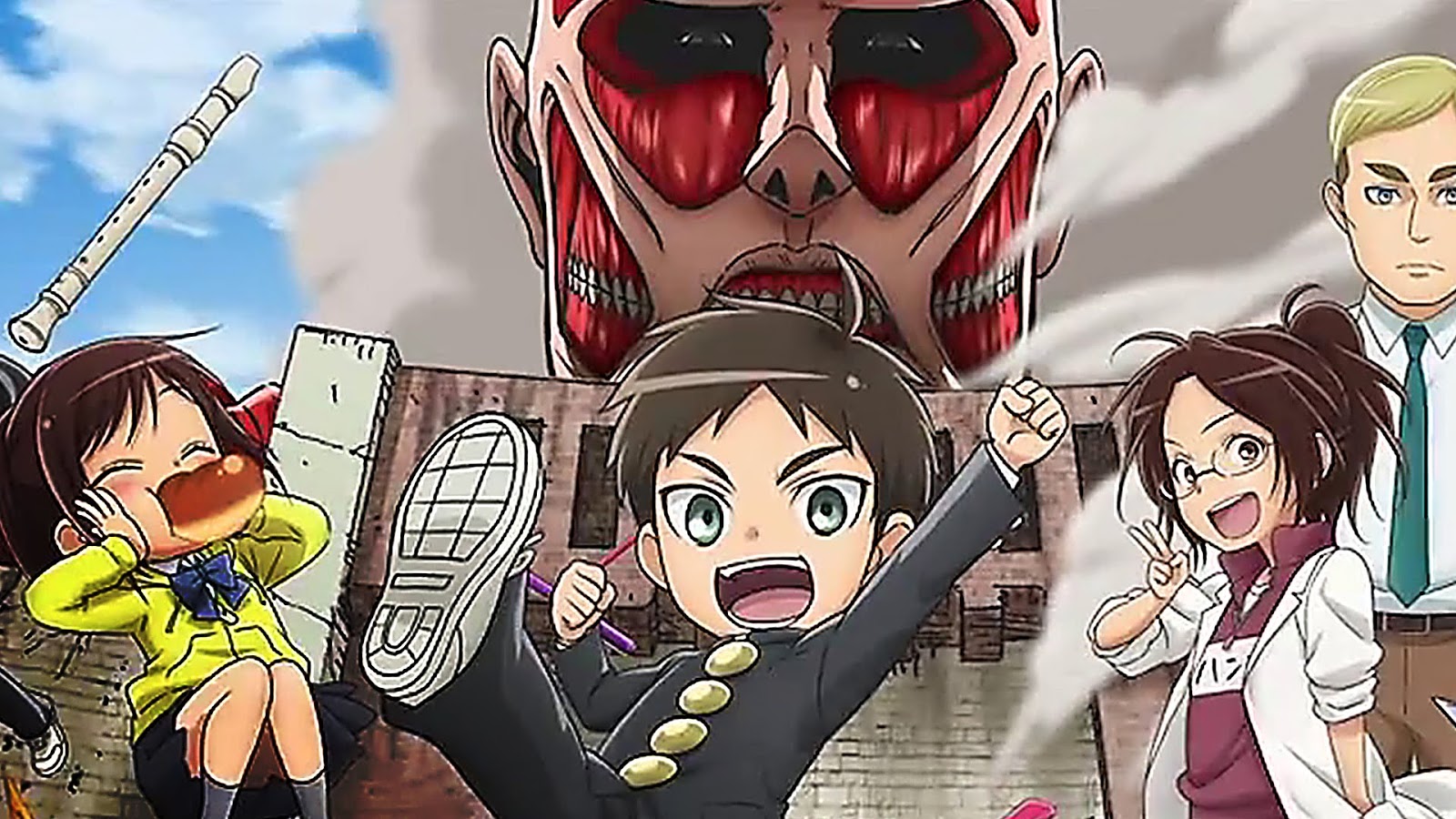 Spinoff de Ataque dos Titãs ganha anime, Notícias
