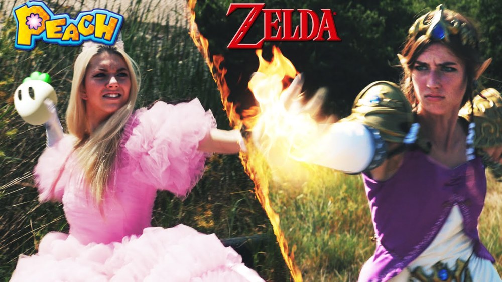 Princesa Peach vs Zelda