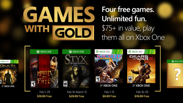 Games with Gold Xbox