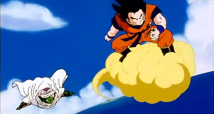Goku nuvem voadora