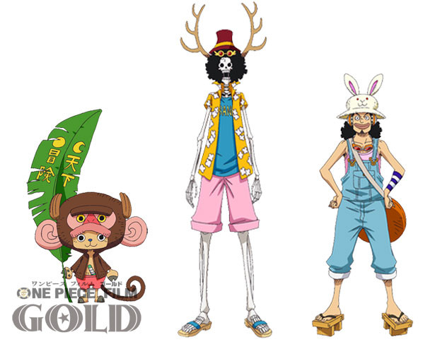 One Piece Film Gold – Design de personagens - d