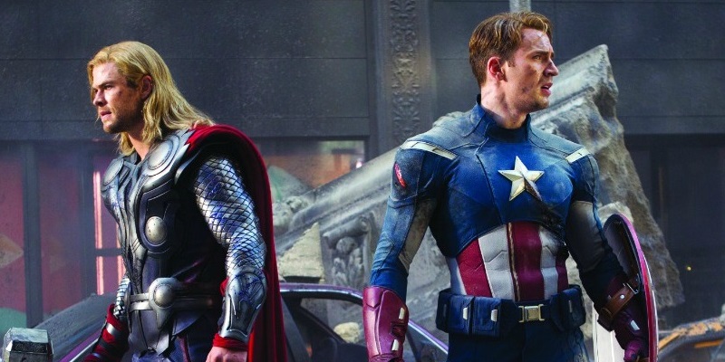 Thor e Capitão America