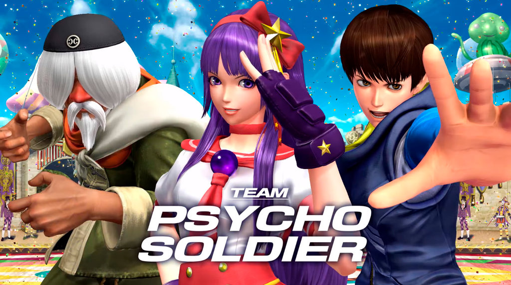 The King of Fighters XIV Team Psycho Soldier
