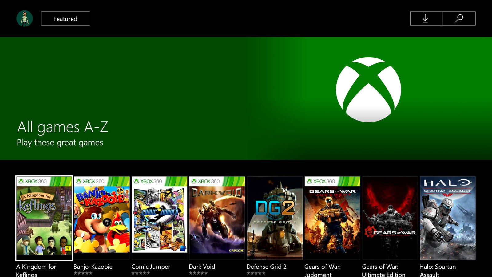 Games Xbox One