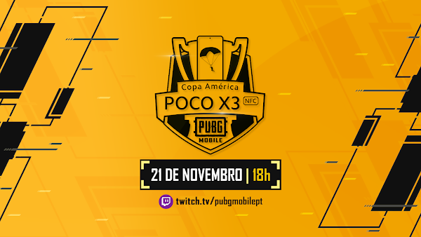 PUBG MOBILE vai realizar a Copa América PocoX3