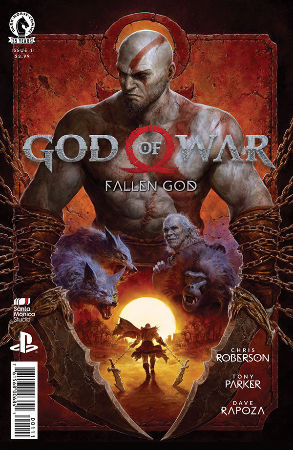 God of War Fallen God capa