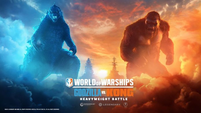 World of Warship Legends Godzilla vs Kong