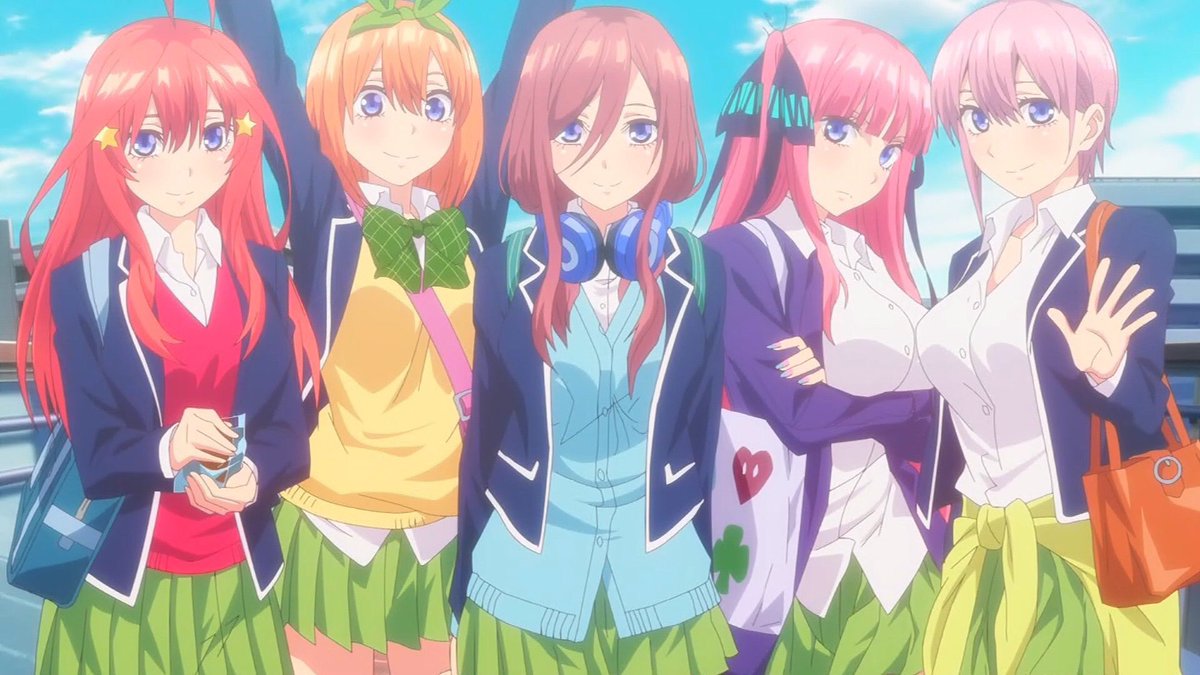 Gotoubun no Hanayome - Anime de comédia romântica terá sequência