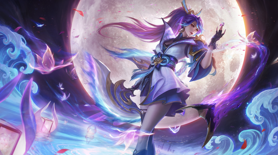 Mobile Legends Bang Bang Ninja Lunar da Hanabi