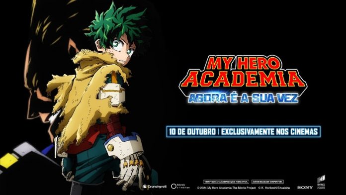 My Hero Academia Agora é a Sua Vez